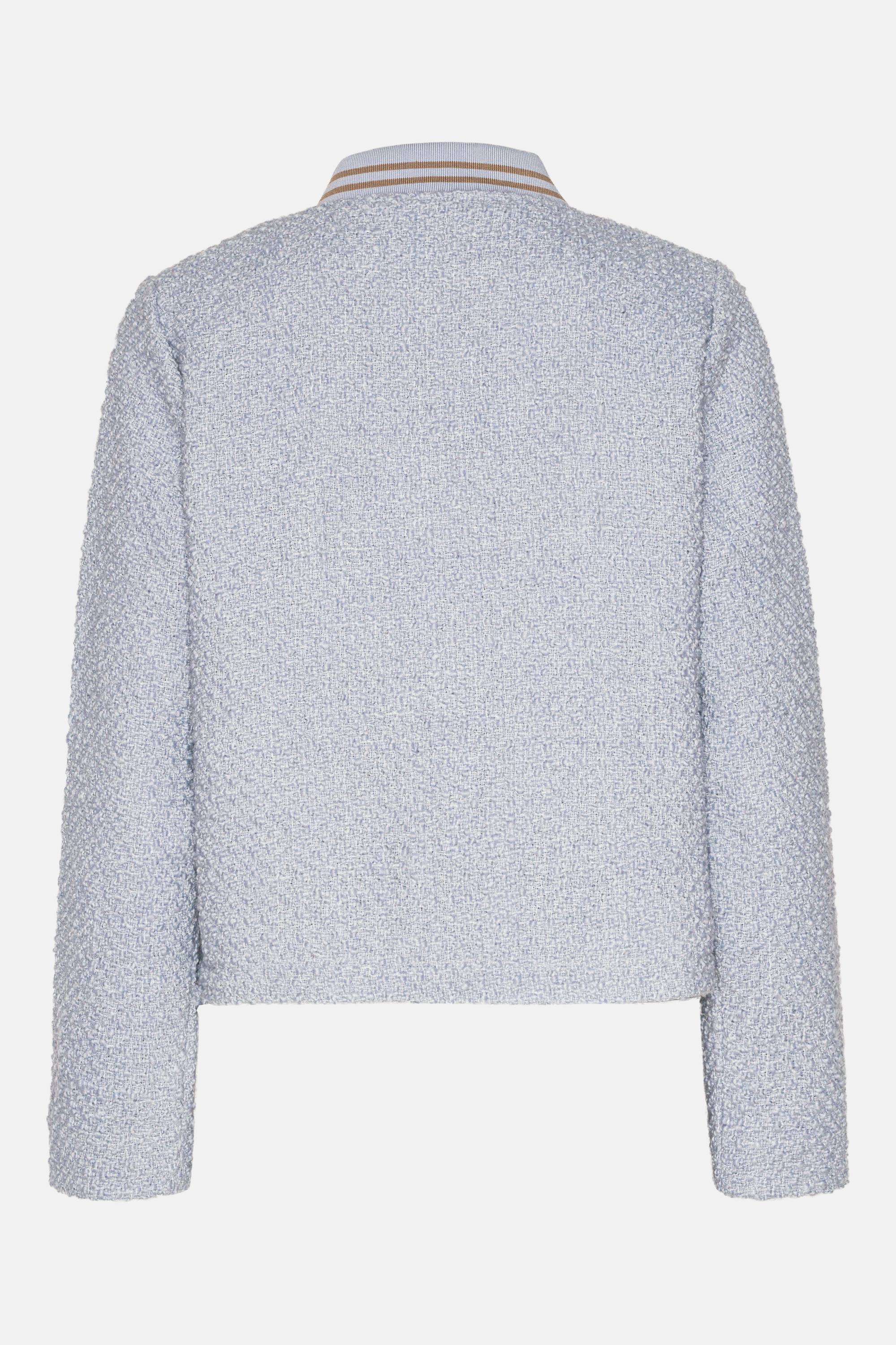 Bouclé Bomberjacka - Heather